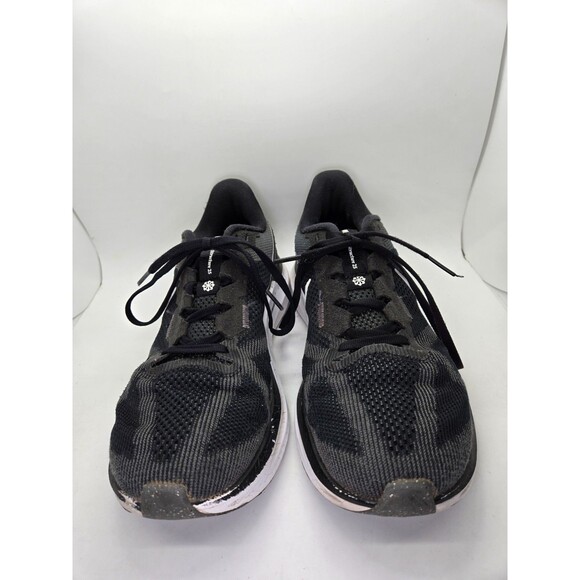 Nike Air Zoom Structure 25 Shoes Mens 8.5 Black Running Athletic Workout Sneaker - Picture 2 of 8